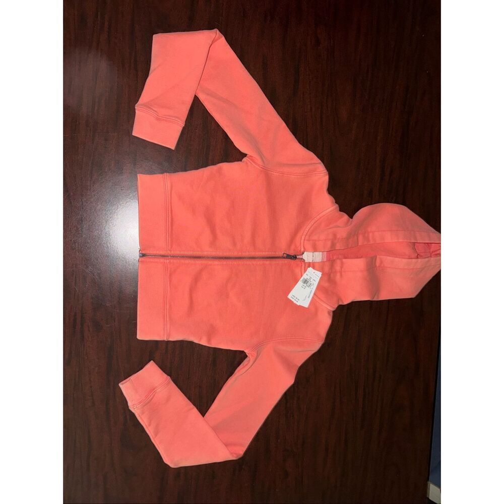 NWT American Eagle Cropped Hooded Full Zip Jacket Size X-Small